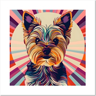 Yorkshire Terrier in 70's Posters and Art